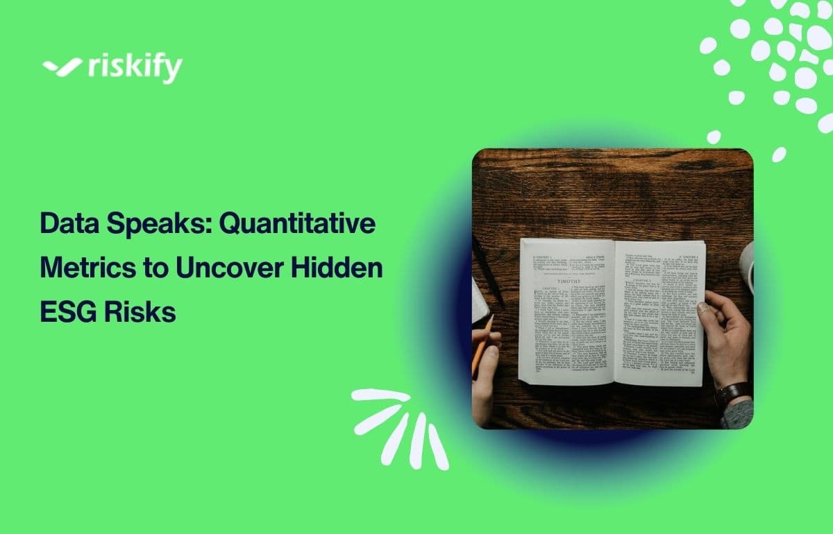 Data Speaks: Quantitative Metrics to Uncover Hidden ESG Risks